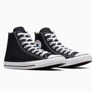Converse Black and White Chuck Taylor All Star High Top Sneakers